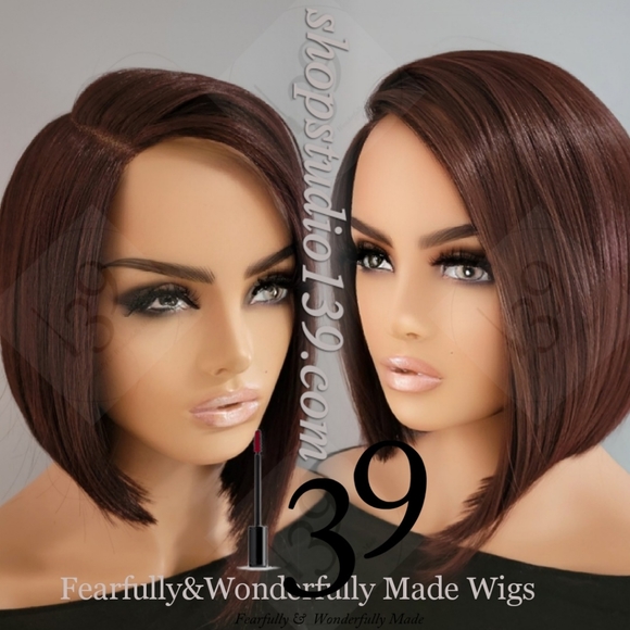 Super Sexy straight human hair non lace bob wig 99j